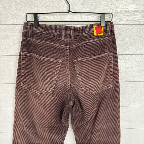 Empyre Relax Brown Corduroy Pants Sz 28 Straight Leg 90s Skate Y2K Streetwear - Picture 7 of 14